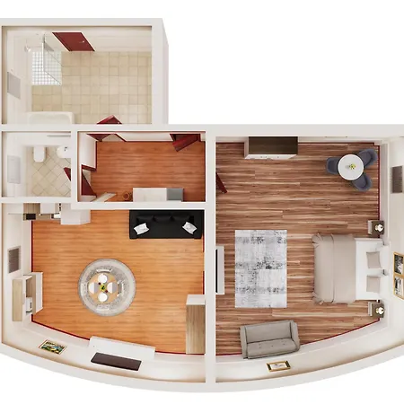 Quartier Sophia - Exklusives Souterrain-apartment Am Goethepark * Weimar (Thüringen)